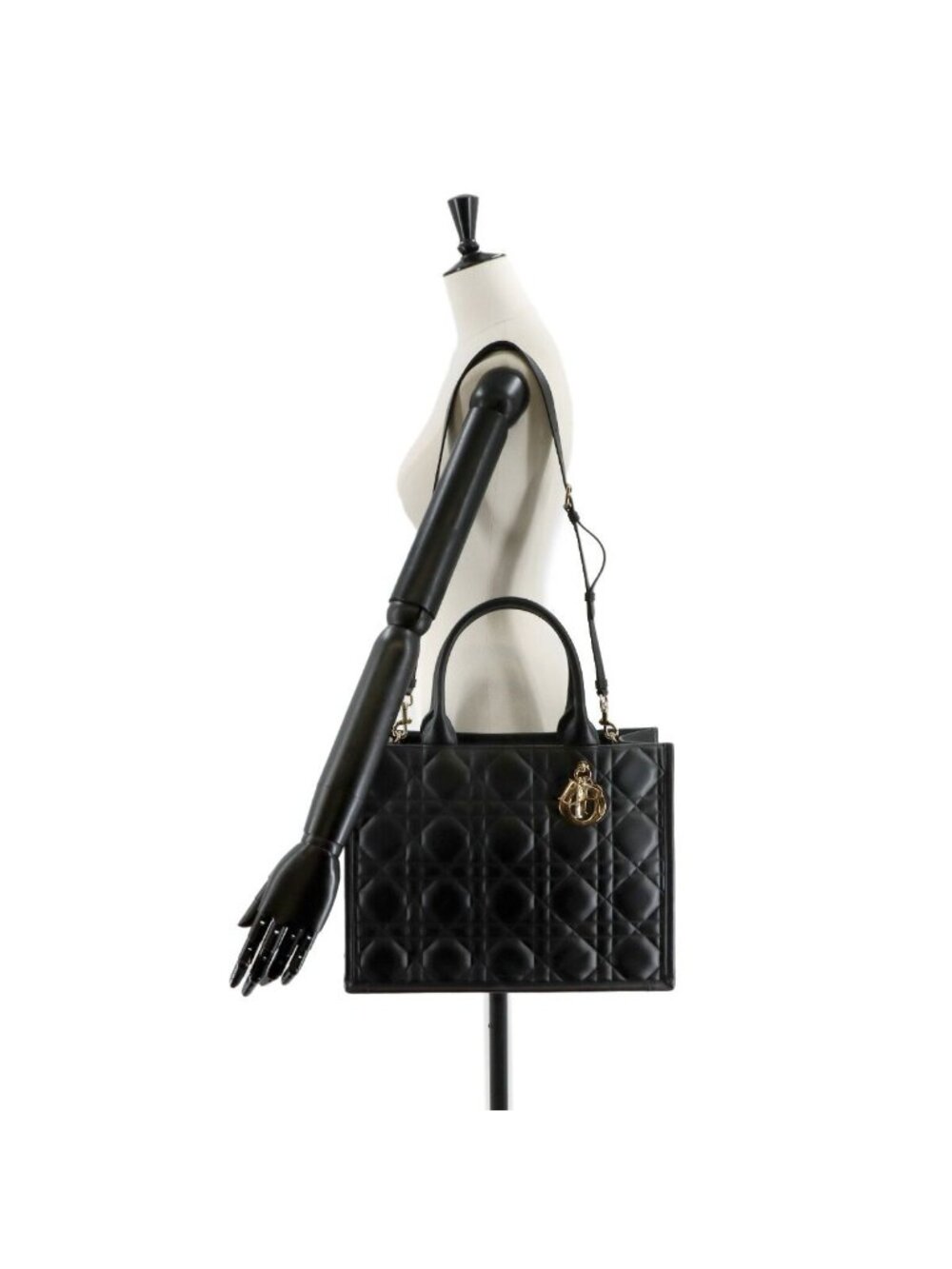 Dior Macro Cannage Book Tote 2-Way Shoulder Bag - Picture 10 of 10